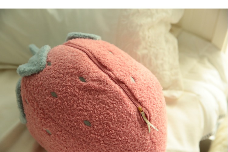 Ins ngọt ngào và mềm mại xương rồng dâu gối chăn chăn đệm đệm quilt sử dụng kép văn phòng điều hòa không khí chăn gối tựa đầu cao su non