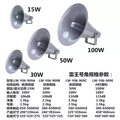 Lei Wang campus radio speaker loudspeaker waterproof horn speaker fire public speaker background music