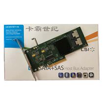LSI SAS 9211-8I LSI00194 6Gb RAID HBA pass-through card new box package