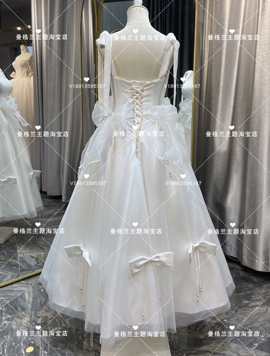 Милое свежее белое свадебное платье для влюбленных, эффект подтяжки, длина миди