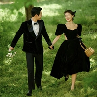 Квадратный вырез, рукава фонарики