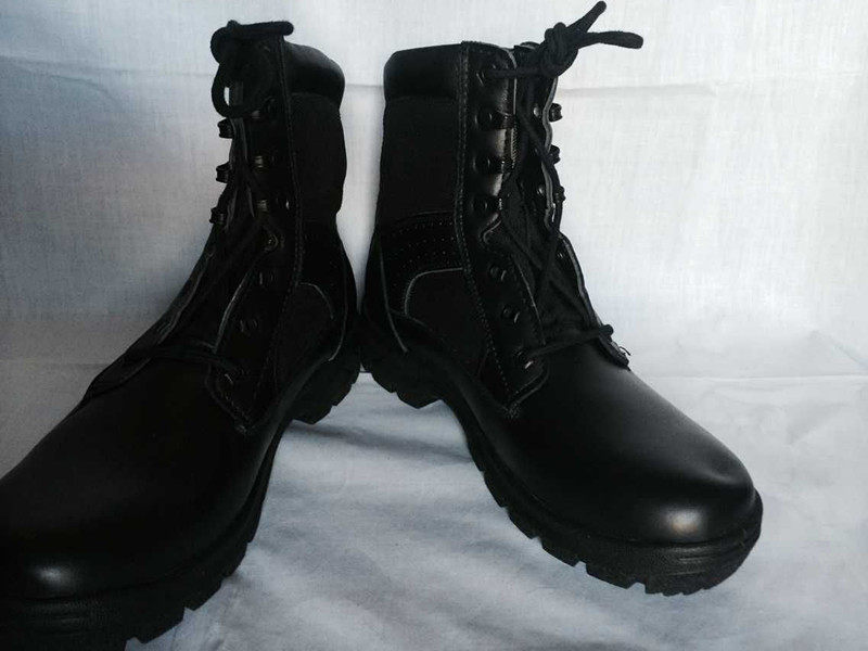 Bottes militaires en cuir - porter - Ref 1402589 Image 9