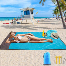 Pocket picnic mat portable folding cushion outdoor nylon 200*210cm travel beach blanket Amazon explosion