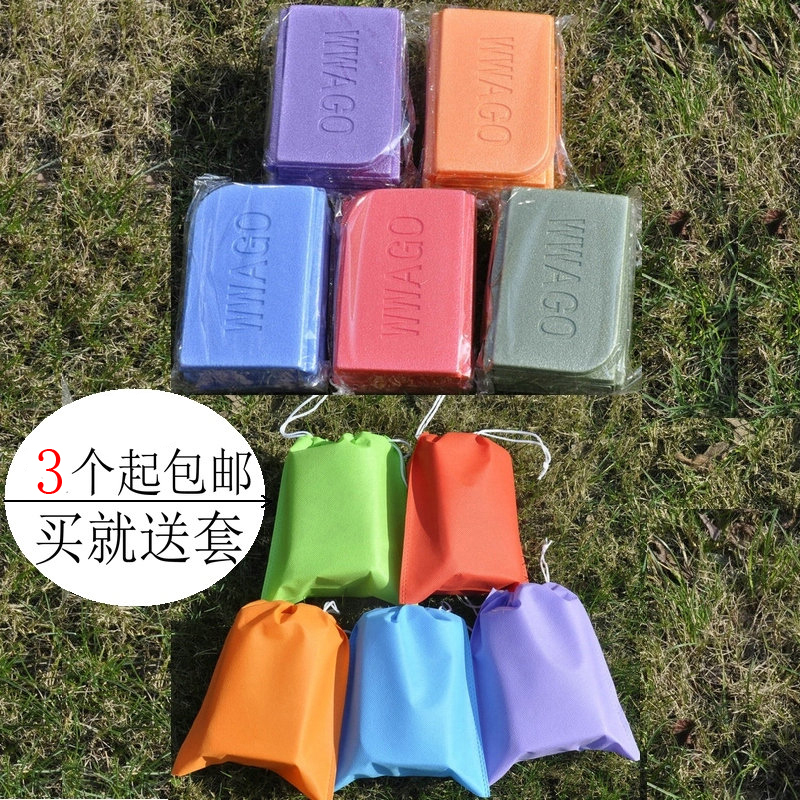 3 portable outdoor foldable cushions Mountaineering moisture proof mats Cool insulation waterproof foam mats Small fart mats