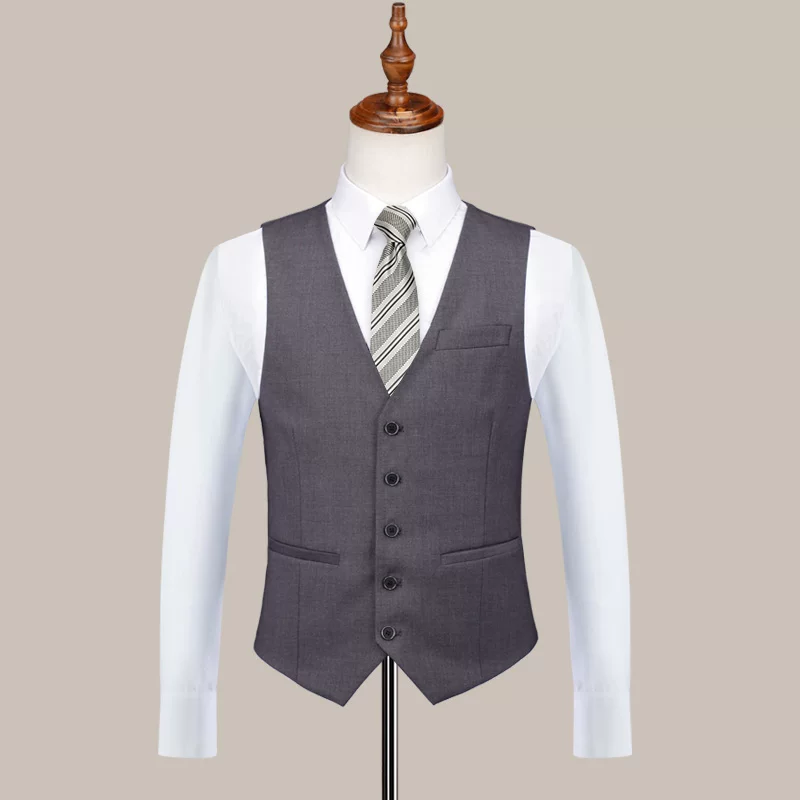 Брат, мужской черный жилет, костюм, платье, slim fit