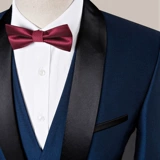 Мужской комплект, вечернее платье, костюм, облегающий крой