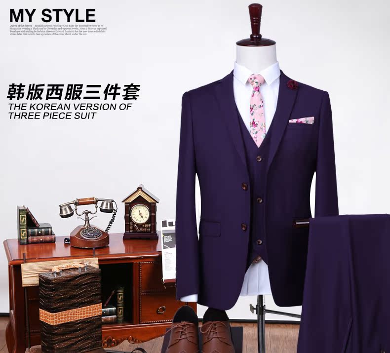 Costume homme en polyester pour automne - Ref 1570815 Image 7