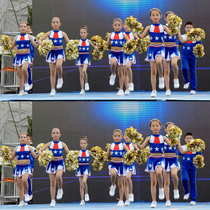Childrens cheerleading performance suit June 1 cheerleading gymnastics uniform team dance suit basketball baby performance suit
