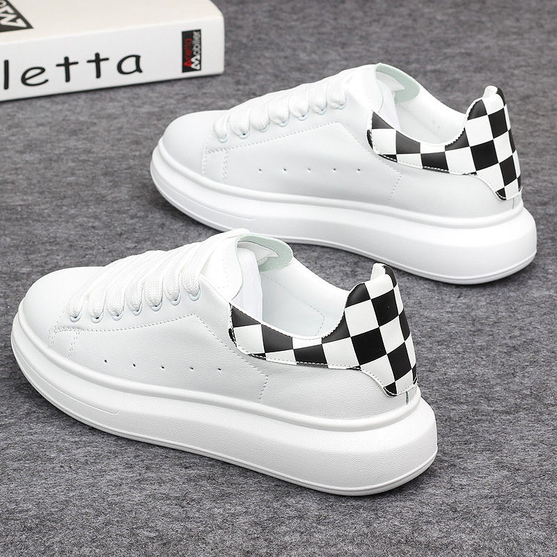 Hong Kong Supreme men's shoes of the same style increase casual shoes thick-soled couples all-match white shoes skate shoes