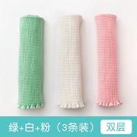 Розовый+белый+зеленый (двойной слой)