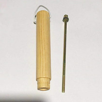 Snow flat pot handle wooden handle stick snow pan solid wood pot handle Yoshikawa milk pot handle soup pot red handle pot handle