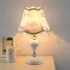 European table lamp Bedroom bed head personality decoration warm nursing small table lamp Warm romantic dimming bed head lamp
