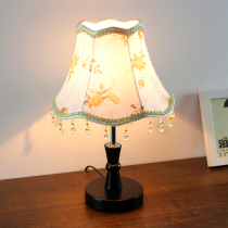 Simple bedroom fashion personality wedding room wooden small table lamp warm decoration dimming energy saving lamp bedside night light