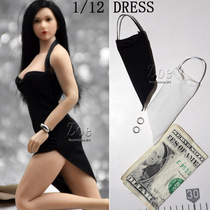 1 12 Female soldier TBLeague Phicen T01 Ice Silk dress Wrist cover Wrist support