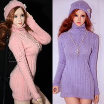 1 6 Female soldier sweater Hat necklace TBLeague Phicen sweater JO Lan can wear