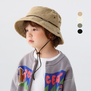 Children's Fisherman Hat, Spring and Autumn Style, Boys' Hat, Bucket Hat, Versatile Baby Sun Hat, Girls' Sun Protection Hat, Boys' Autumn and Winter Hat