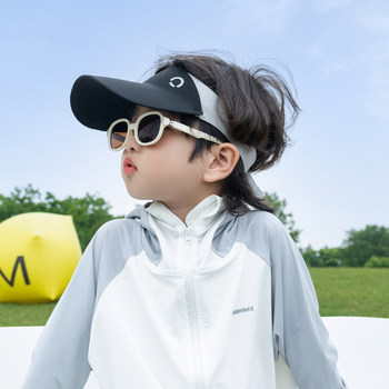 Parent-Child Sun Hat for Children, Boys' Summer Sun Hat, Seamless Girls' Hat, Open-Top Sun Hat for Older Children