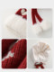 Children's hats in autumn and winter, big children's woolen hats, girls' knitted hats, thickened and warm baby ear protection hats, boys' fashionable hats