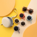 Детские милые солнцезащитные очки для раннего возраста на солнечной энергии для мальчиков, с медвежатами