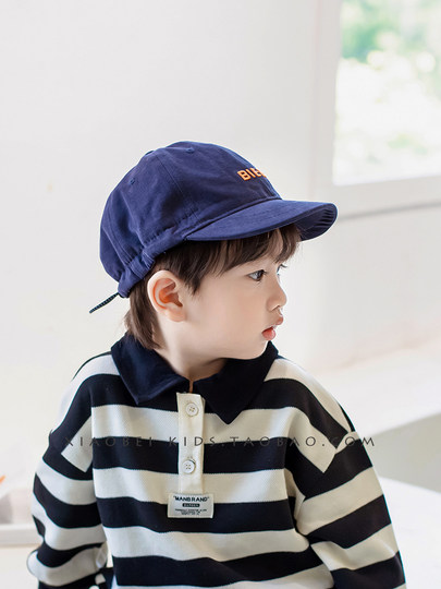 Children's Hats Boys Spring and Autumn Boys' Peaked Hats Baby Baseball Caps Toddlers Autumn and Winter Models Baby Girls Summer Models