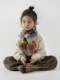 Children's Scarf Autumn and Winter Girls' Scarf 2025 New Baby Neck Cover Cross Knitted Wool Boy's Neck Protector Winter