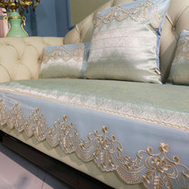 Eurostyle sofa cushions upscale luxury all season universal non-slip light luxury American leather sofa seat cover towels summer