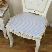 Eurostyle Dining Chair Cushions All Season Universal Non-slip Breathable Modern Minimalist Ice Silk Summer Computer Chair Cool Mat Set
