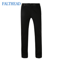 Fairfat casual pants mens summer middle-aged thin trousers mid-waist straight elastic breathable business fashion tb