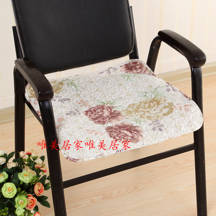 Bốn mùa phổ thêu ghế ăn đệm mùa xuân và mùa hè ghế đệm sofa đệm tay vịn khăn chống trượt xe ghế đệm