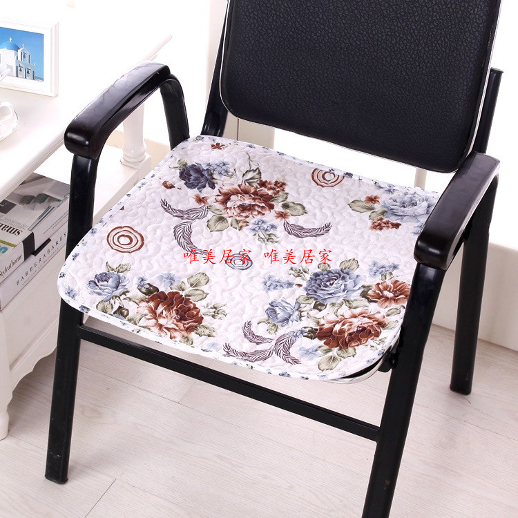 Bốn mùa phổ thêu ghế ăn đệm mùa xuân và mùa hè ghế đệm sofa đệm tay vịn khăn chống trượt xe ghế đệm