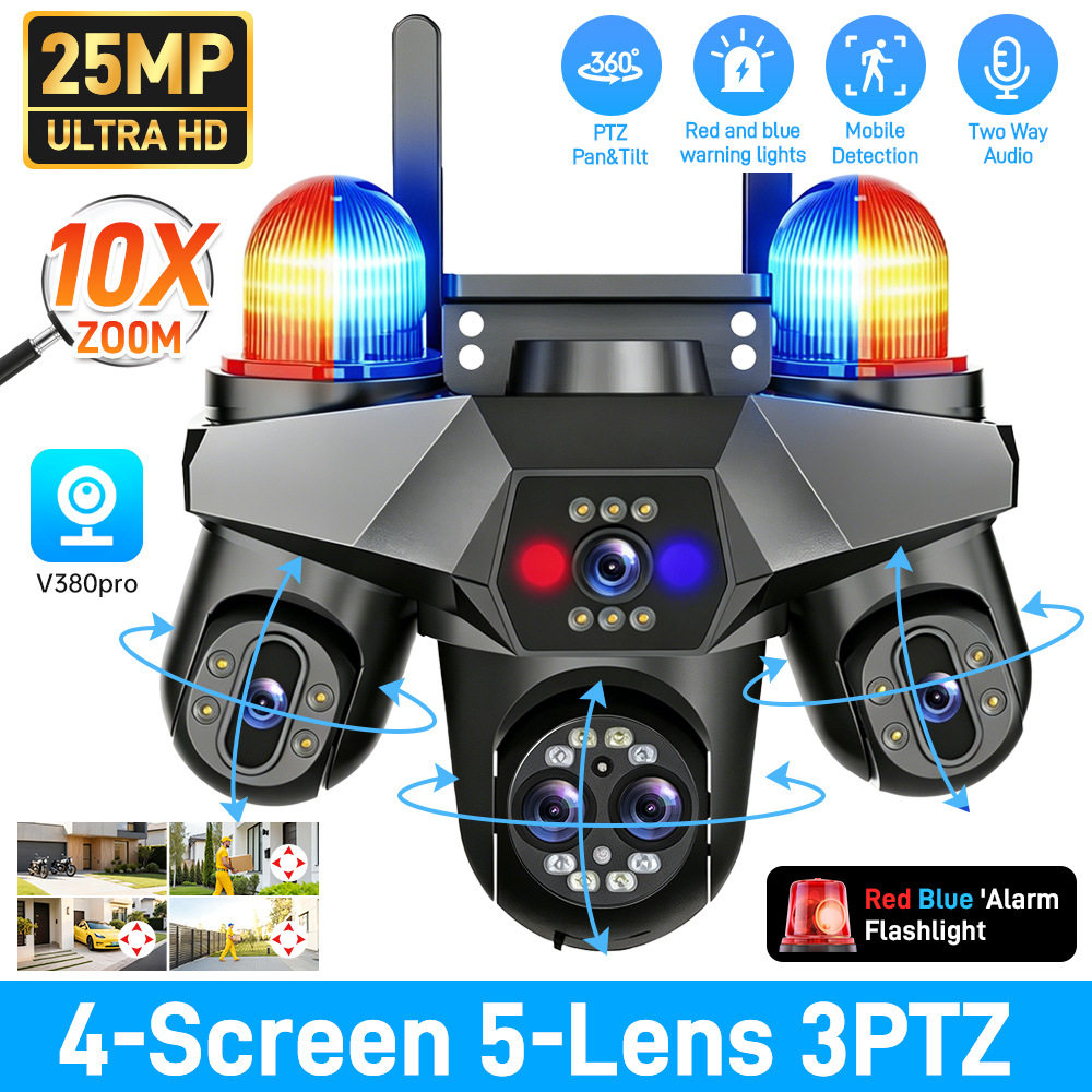 WiFi monitor camera night vision matte full color home remote 4G wireless outdoor no electricity and no network