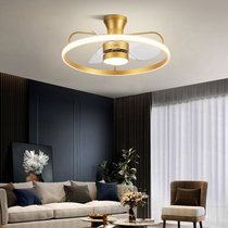 Fan lamp ceiling fan lamp restaurant fan lamp 2020 new ceiling fan lamp household integrated ultra-thin ceiling fan lamp