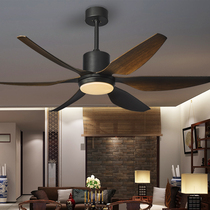 Large size DC variable frequency ceiling fan lamp large air volume silent energy saving living room restaurant home hotel engineering fan lamp