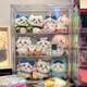 Chiikawa Usaqi doll storage box Cotton doll Doll Jiyakawa display cabinet transparent display stand