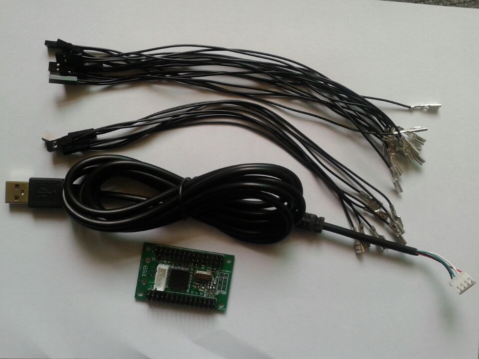 Chất lượng cao chiến đấu arcade phím điều khiển rocker USB2.0 dòng chính 1.9 mét cao cấp đầy đủ lõi đồng không chậm trễ cáp dữ liệu USB tay cầm chơi game không dây