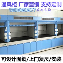 Factory direct sales laboratory all-steel structure fume hood desktop fume hood without fan duct central test bench