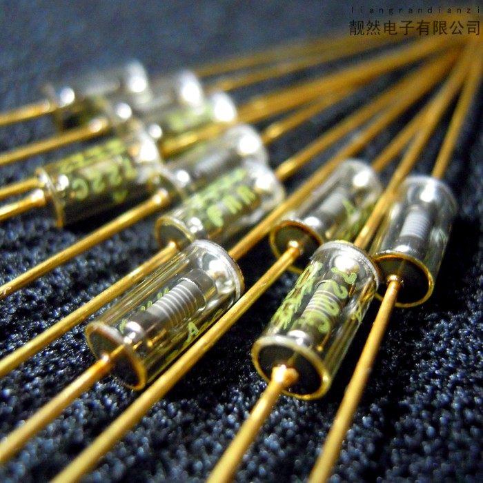 VISHAY Inert Gas Seal 27 4K 0 25W 2 7x7 Super Low Noise No Inductive Gold Foot Resistors