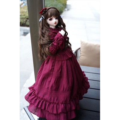 taobao agent Genuine dress, Lolita style, long sleeve, Lolita OP