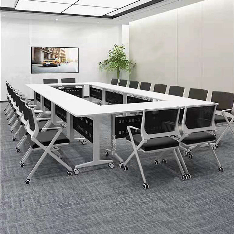 Folding table Long tables tables and chairs training tables and tables for mobile splicing combination desks