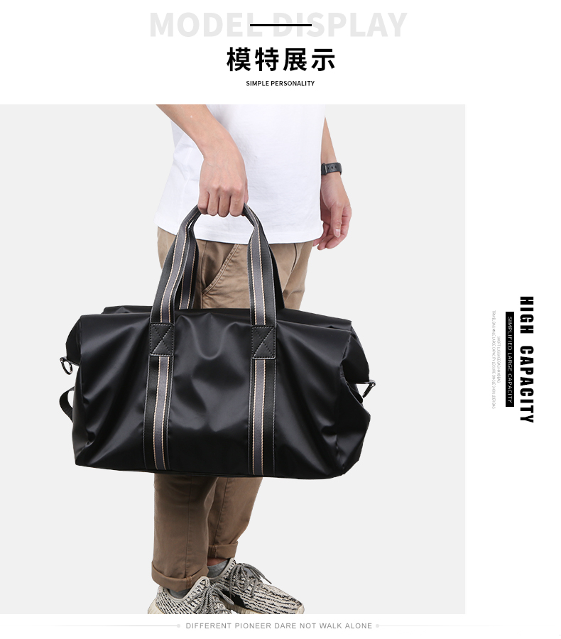 Người Đàn Ông giản dị của Túi Xách Túi Du Lịch Nam Túi Xu Hướng Du Lịch Hàn Quốc Túi Canvas Tote Túi Công Suất Lớn túi đựng quần áo du lịch