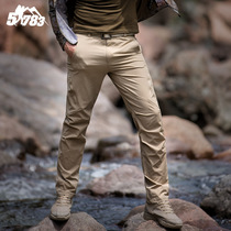 51783 outdoor quick-drying pants mens thin summer slim stretch tactical pants breathable sports quick-drying mountaineering pants