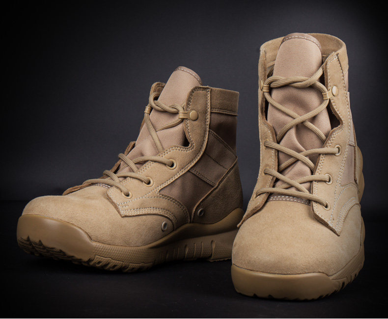 Bottes militaires pour homme - lumière - Ref 1397378 Image 34