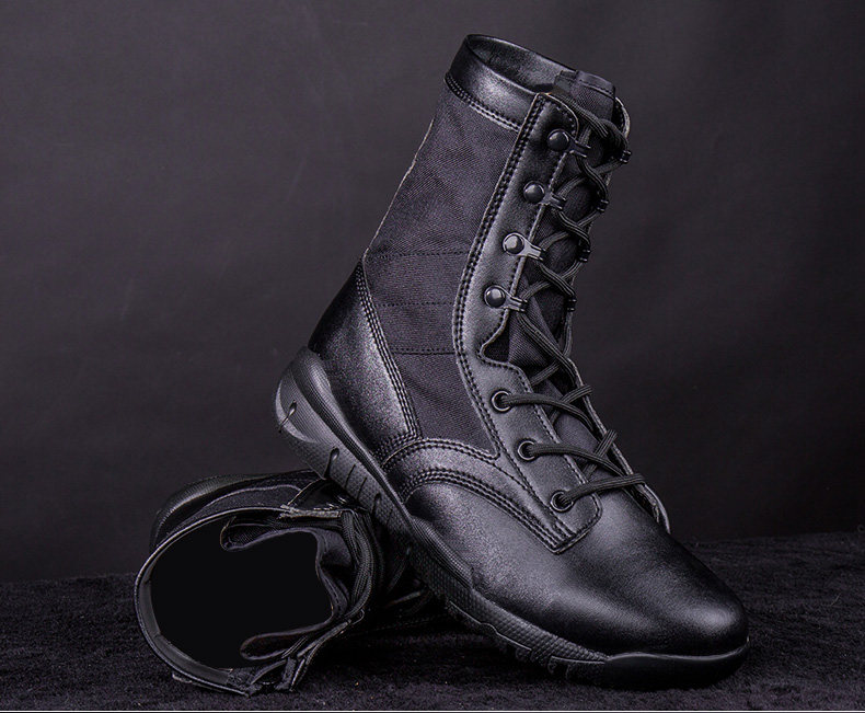 Bottes militaires pour homme - lumière - Ref 1397891 Image 23