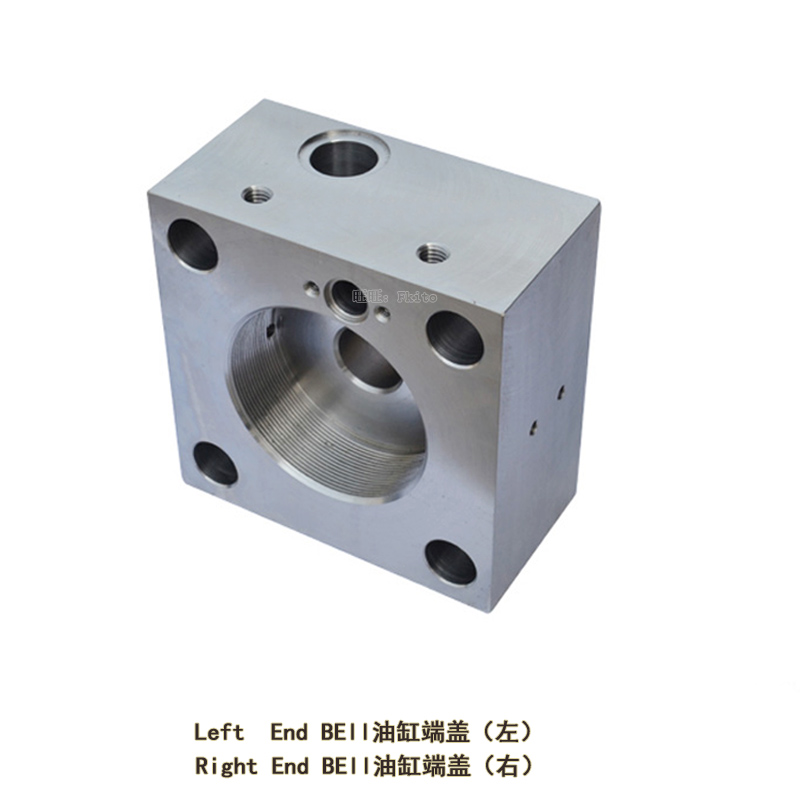 Water knife Accessories High-pressure cylinder end cover block of cylinder block of cylinder block