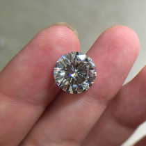 Ultra-white D color Mosan bare stone 1-3-4-5 carat 6 carat 8-10 carat Mosan stone ring female custom