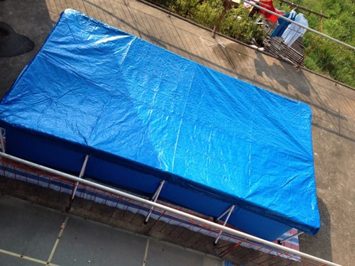 Бассейн, крышка, трубка