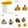 PS5 Hall rocker Switch pro/ручка для PS4 магниторезистивный переключатель холла TMR аксессуары для ремонта xbox drift mini 1