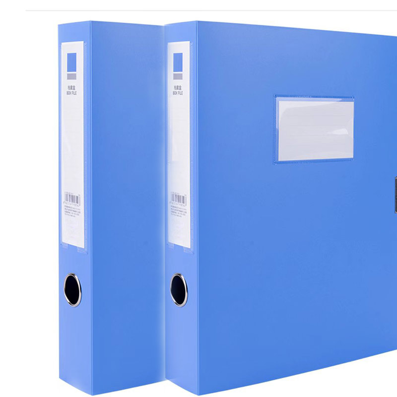 55MM file box blue plastic file box 35MM file box file box 2 inches 3 inches blue box finishing box