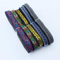 Guizhou lace fabric minority clothing accessories 1cm decorative ribbon ethnic style fabric handmade DIY