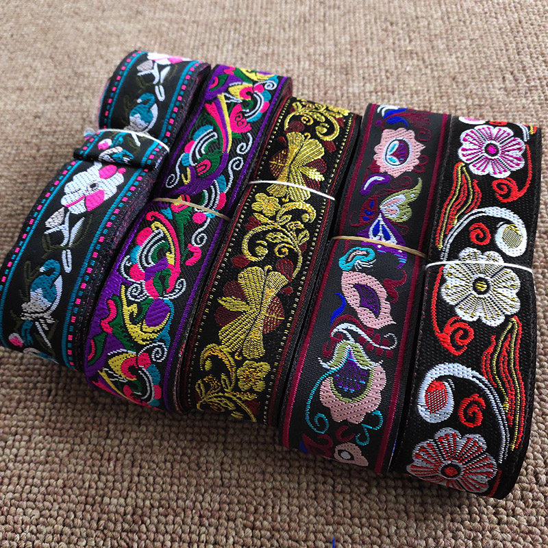 Ethnic minority clothing lace accessories 3 3cm lace strip Decorative webbing Ethnic style lace strip DIY3cm